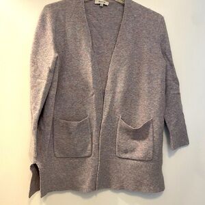 Small Madewell cardigan grey speckled